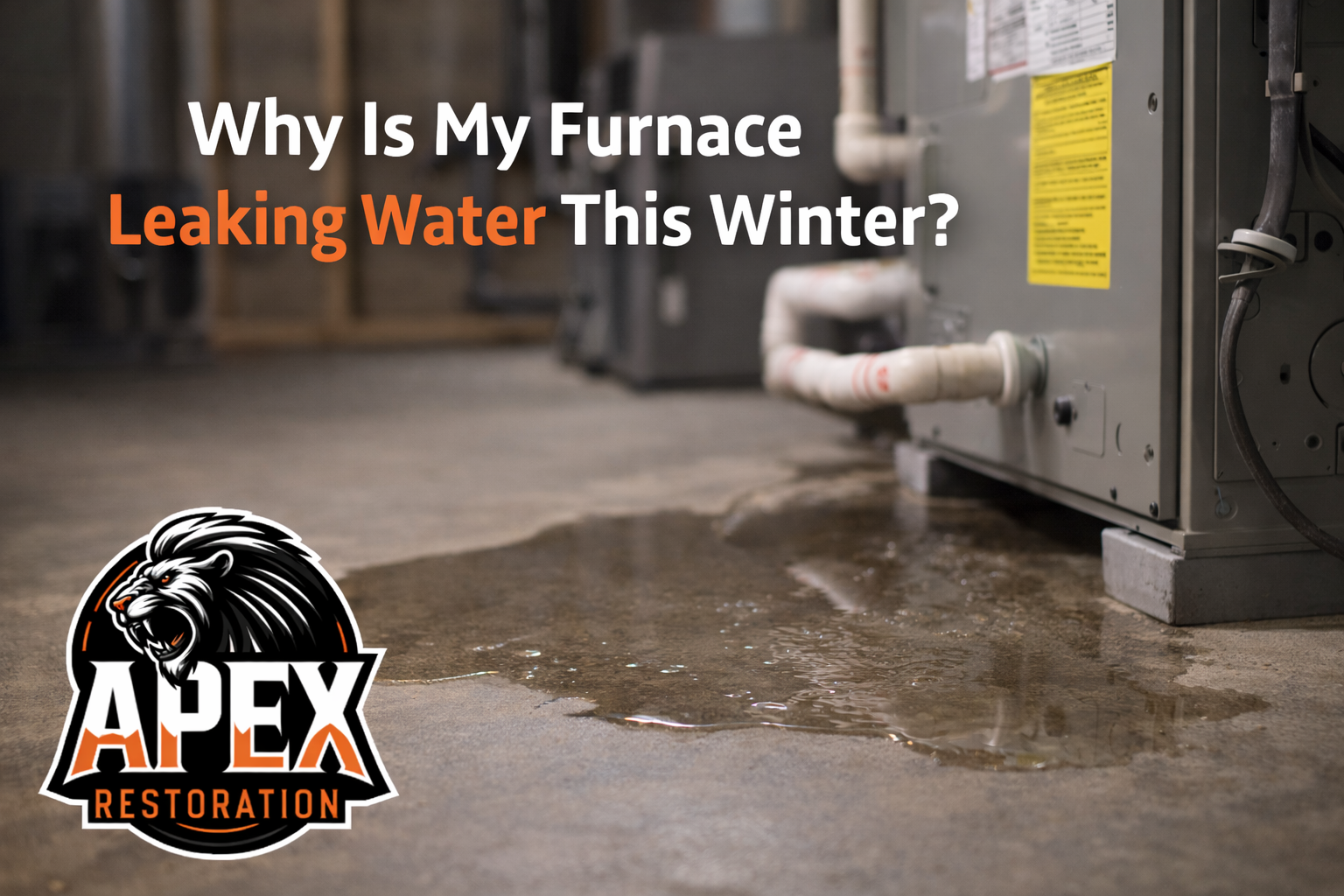 Why is My Furnace Leaking Water in the Middle of Winter?