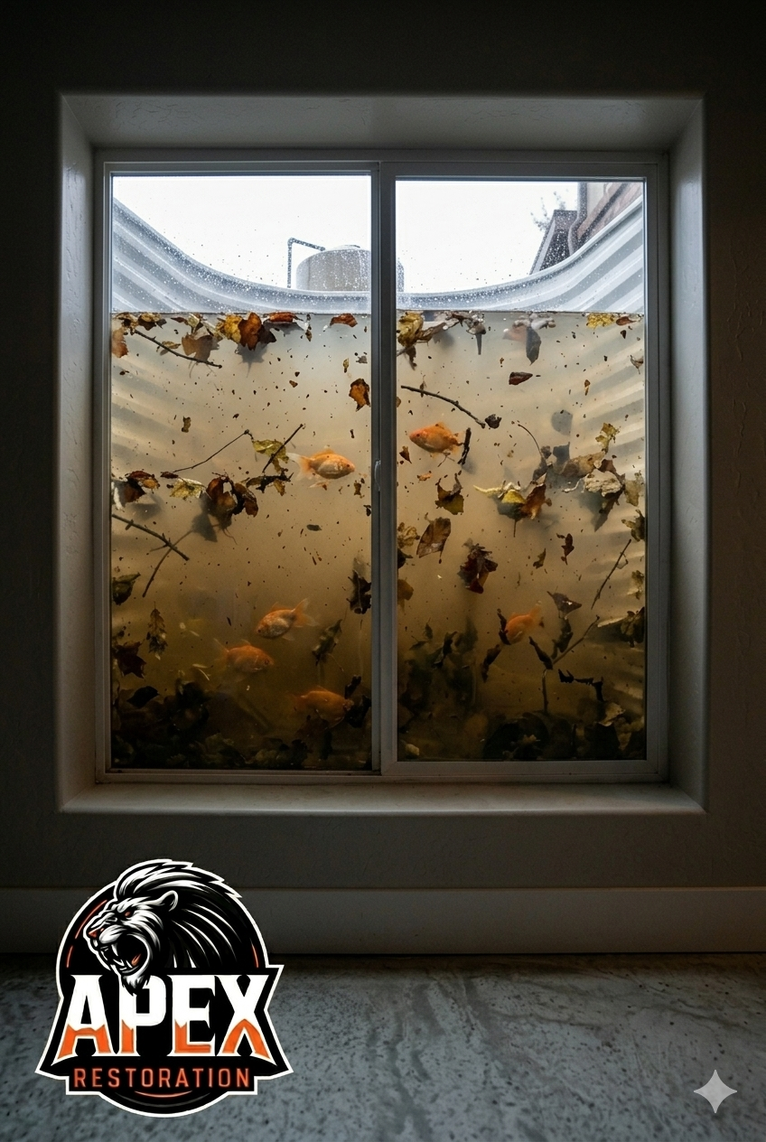 The "Fish Tank Effect": How to Stop Your Window Wells from Flooding