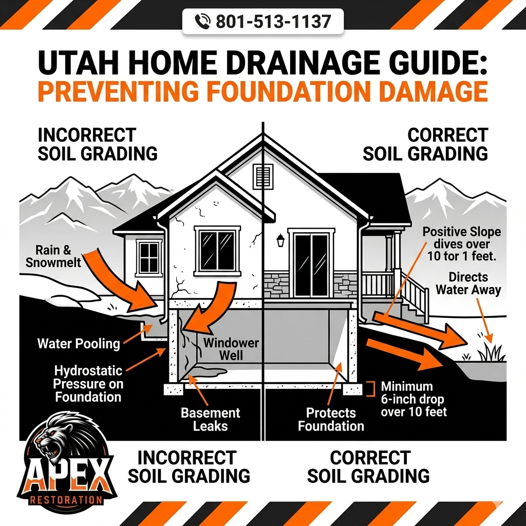 Negative Grading: Is Your Yard Sending Water Toward Your Foundation?