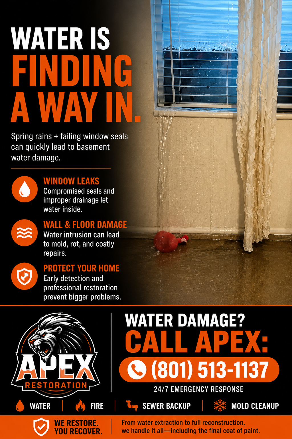 Sprinkler Sabotage: The Number One Cause of Early June Basement Floods in Utah