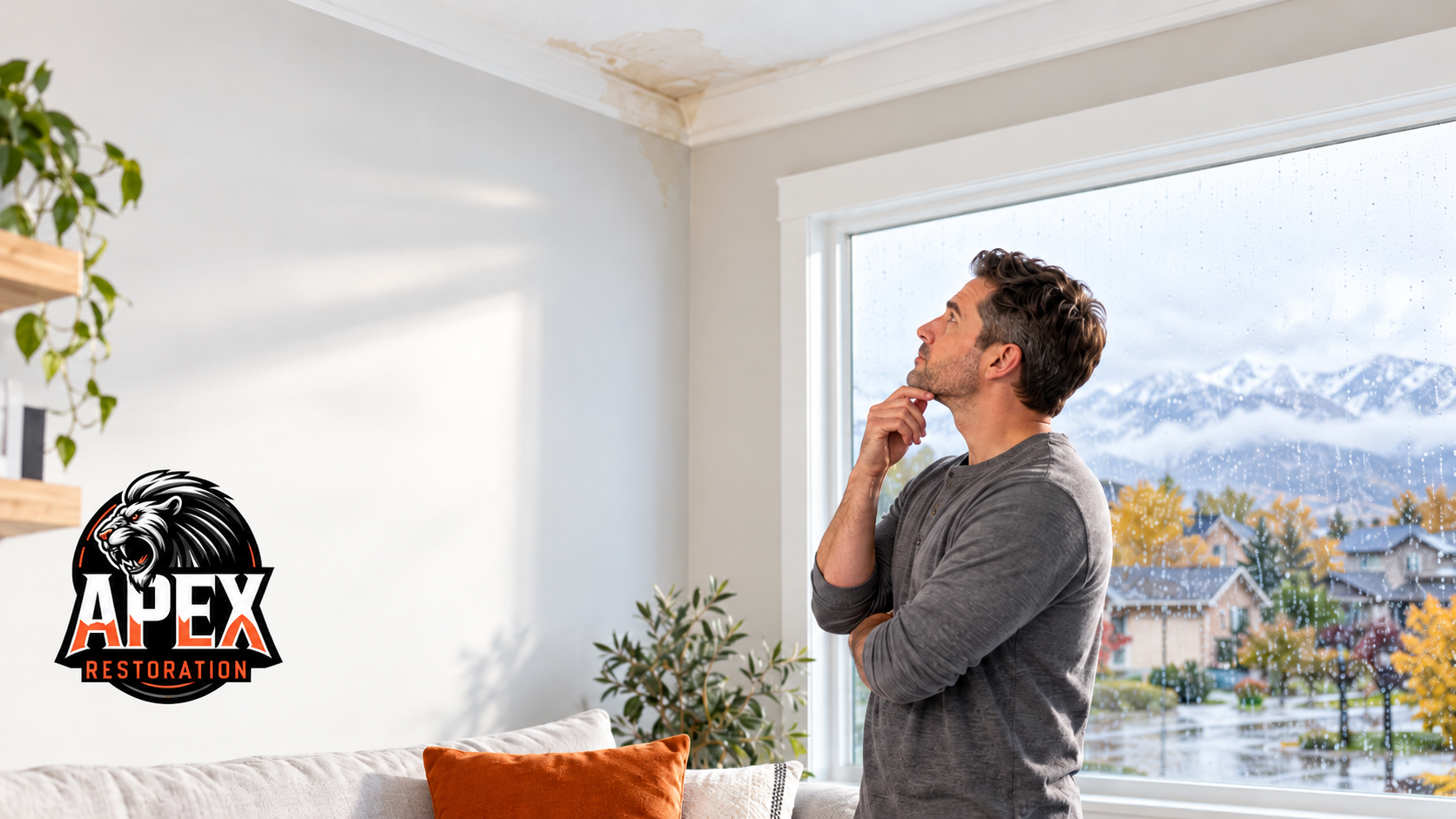 Rain Getting Inside? What Utah Homeowners Should Do in the First Hour