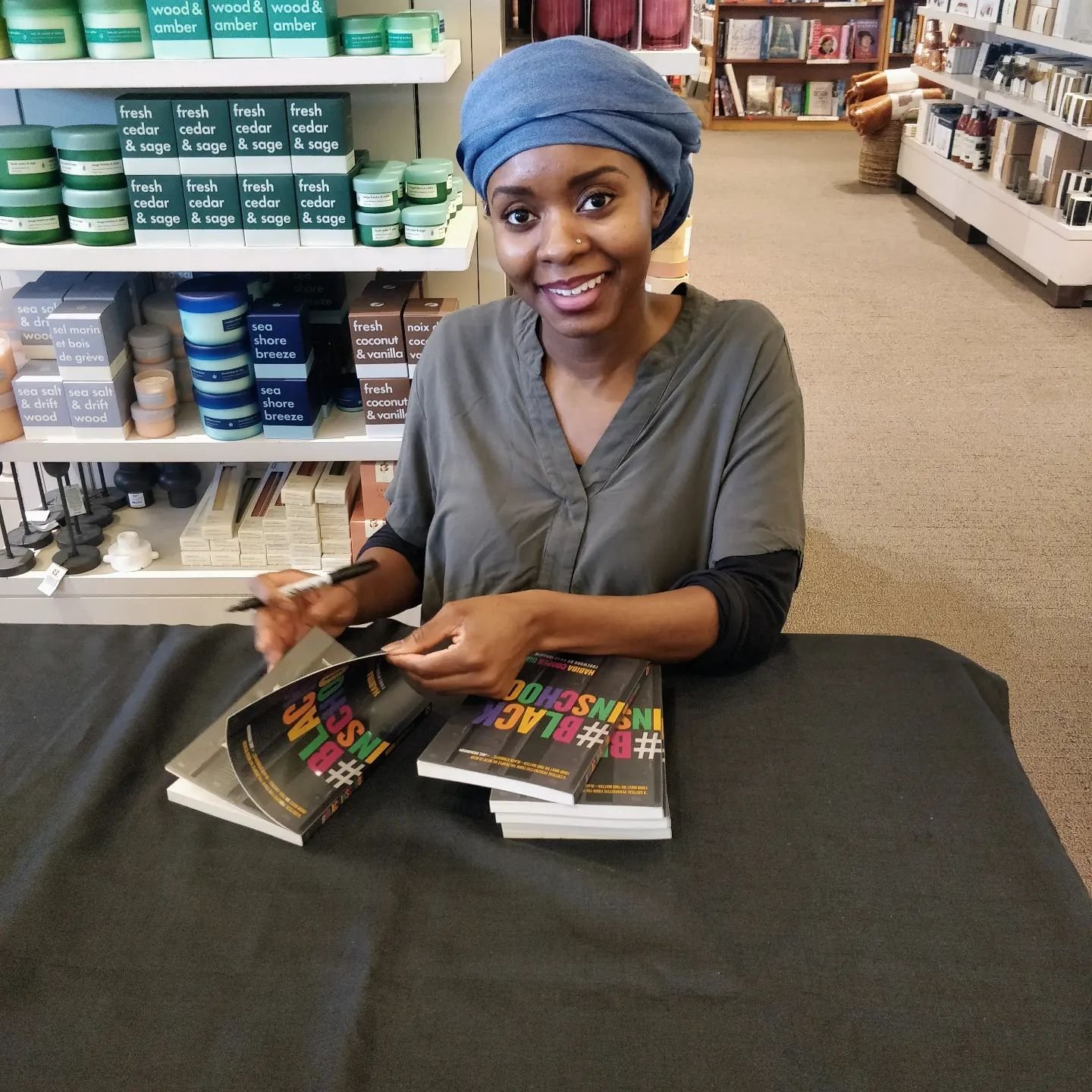 Freshly signed copies of my book #BlackInSchool available now at Chapters Indigo Bayer's Lake, Halifax. Get your copy 🙌🏾🙌🏾

#BlackinSchool 
#authors 
#education 
#literature
#books #reads
#igreads #bookstagram