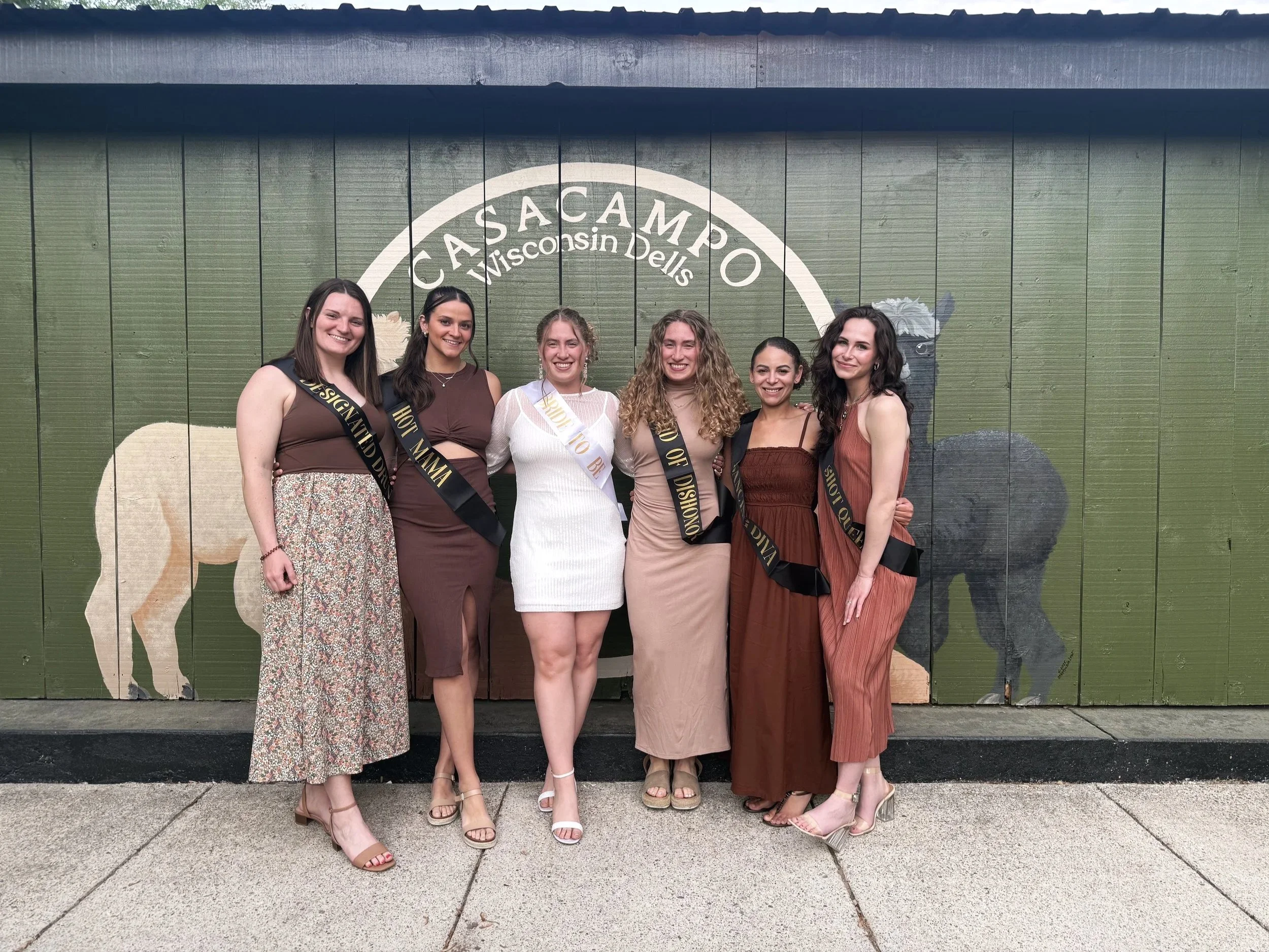 Bachelorettes at Casacampo Wisconsin dells