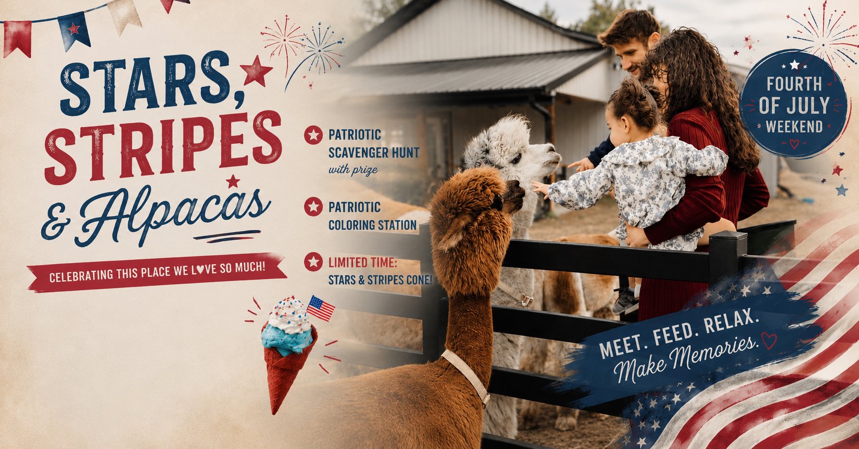 Stars, Stripes and Alpacas 