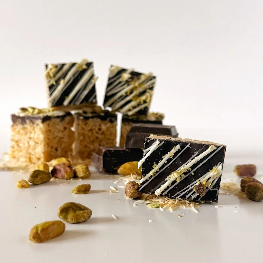 Dubai Chocolate Rice Krispies