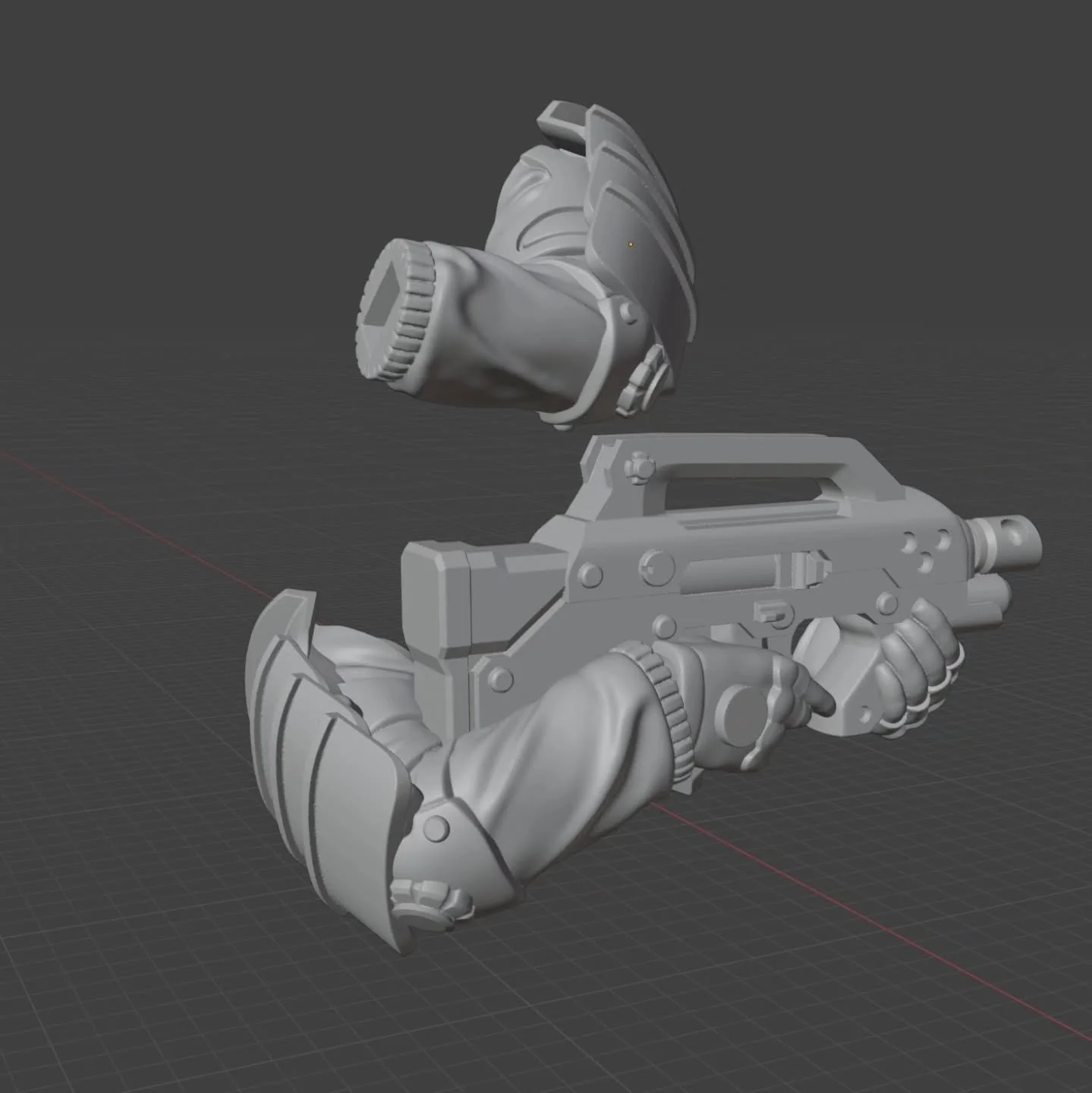 Got it down to where I'm knocking each pair of these out in like 45 minutes. I still need to do at least 3 or 4 more pairs. I may go back and fiddle with this pair a bit more, though. I can see a few areas that are going to be really soft on details 