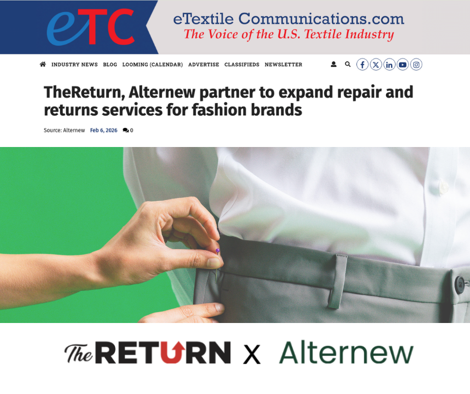 TheReturn, Alternew partner to expand repair and returns services for fashion brands
