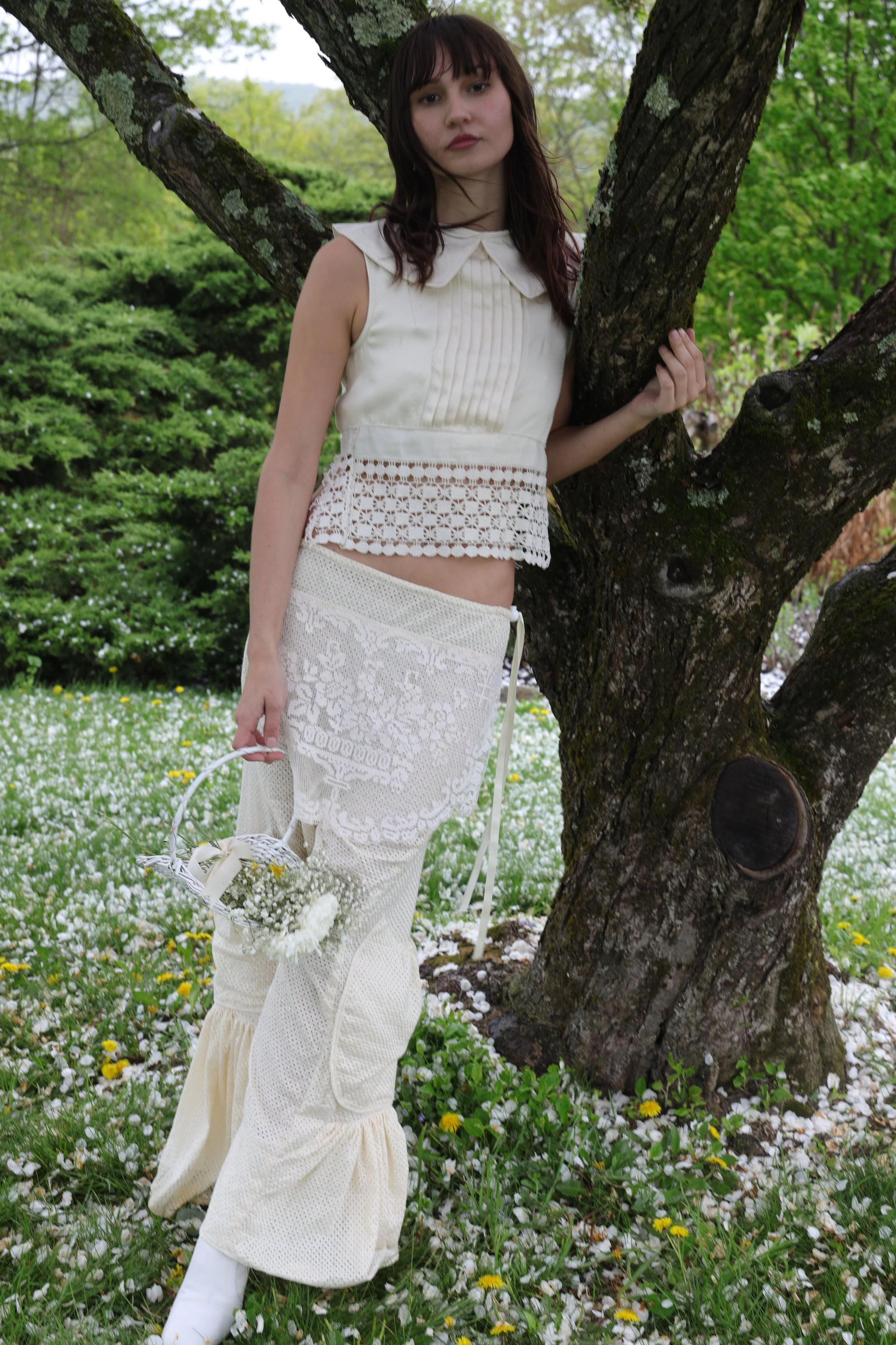 The Ivory Iris Top