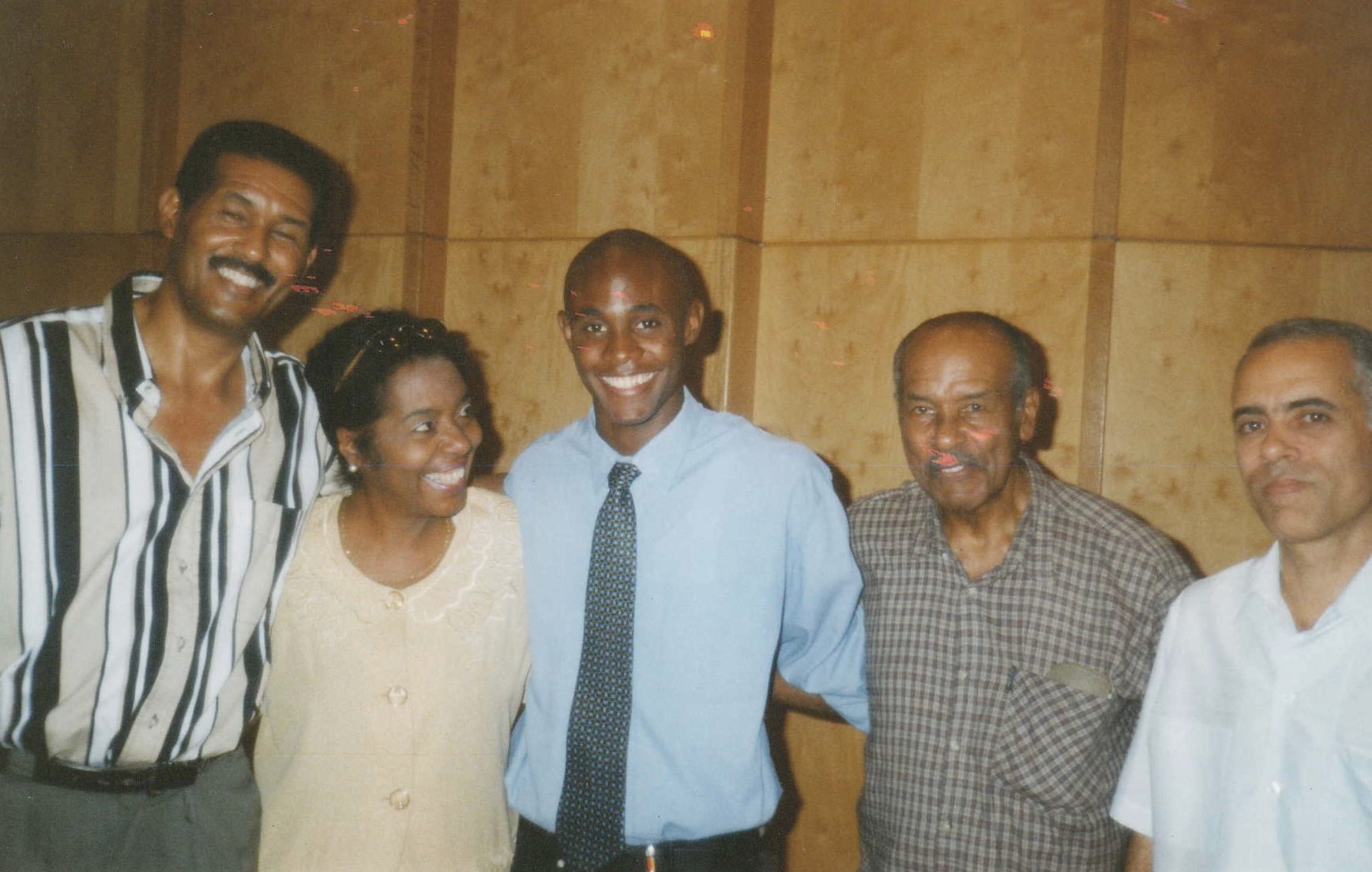 pictured from left to right, Jesús Rojas, Patricia Varona, Ahmed Dickinson, Jose Antonio (Ñico) Rojas and Martín Pedreira.