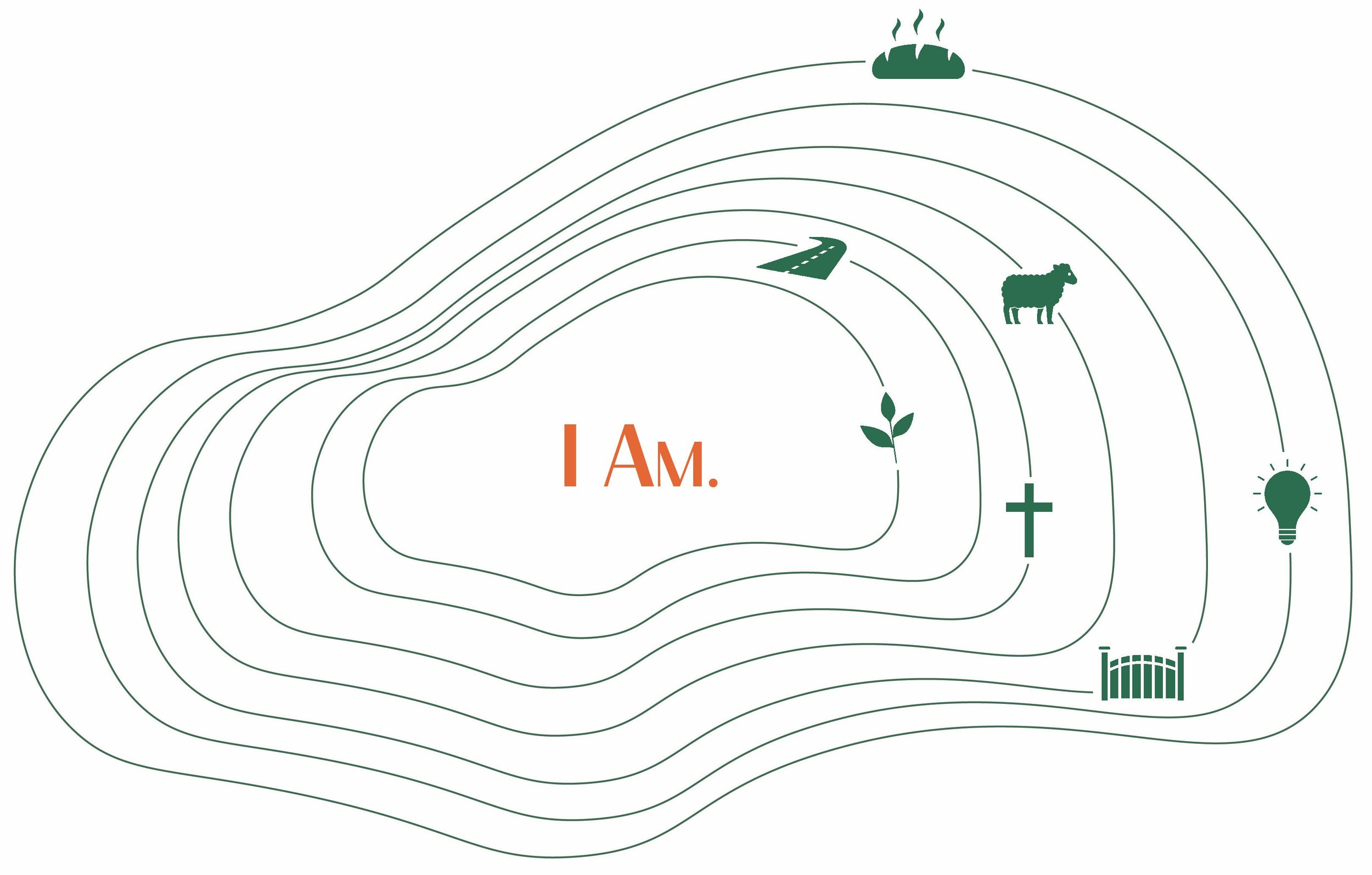 I then arranged the icons in the linework, integrating them as one whole design.