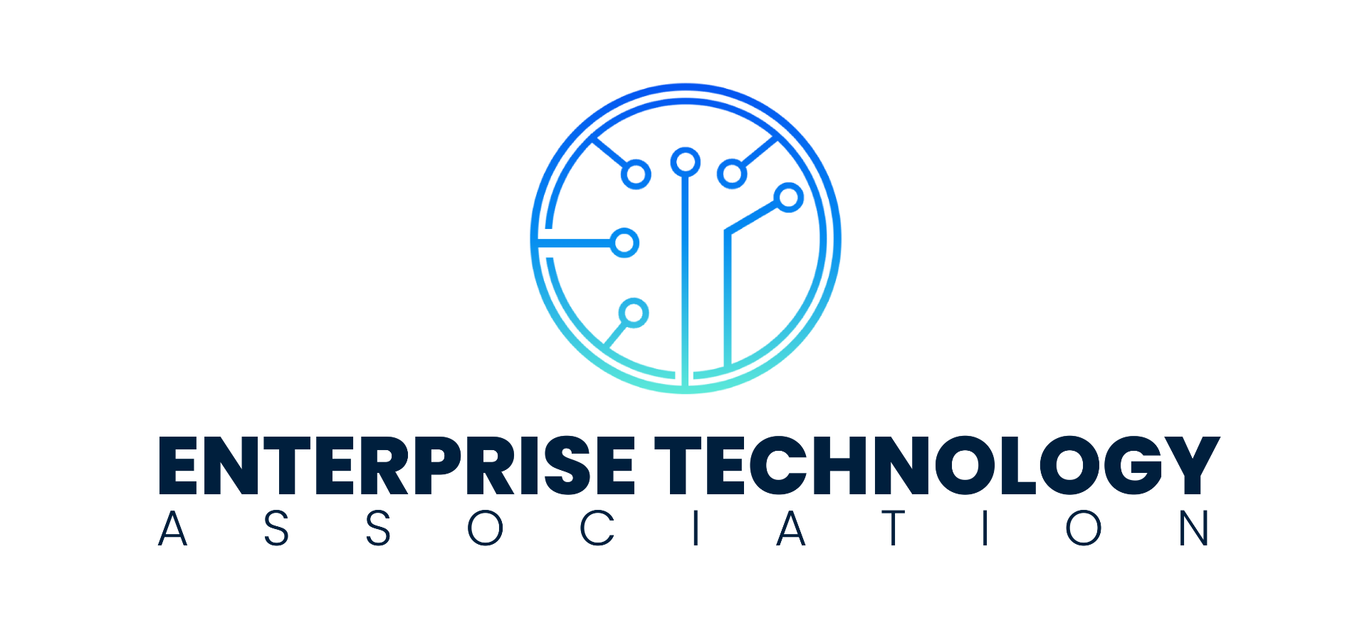 Logo of Enterprise Technology Association featuring a stylized circuit chip icon and bold text.