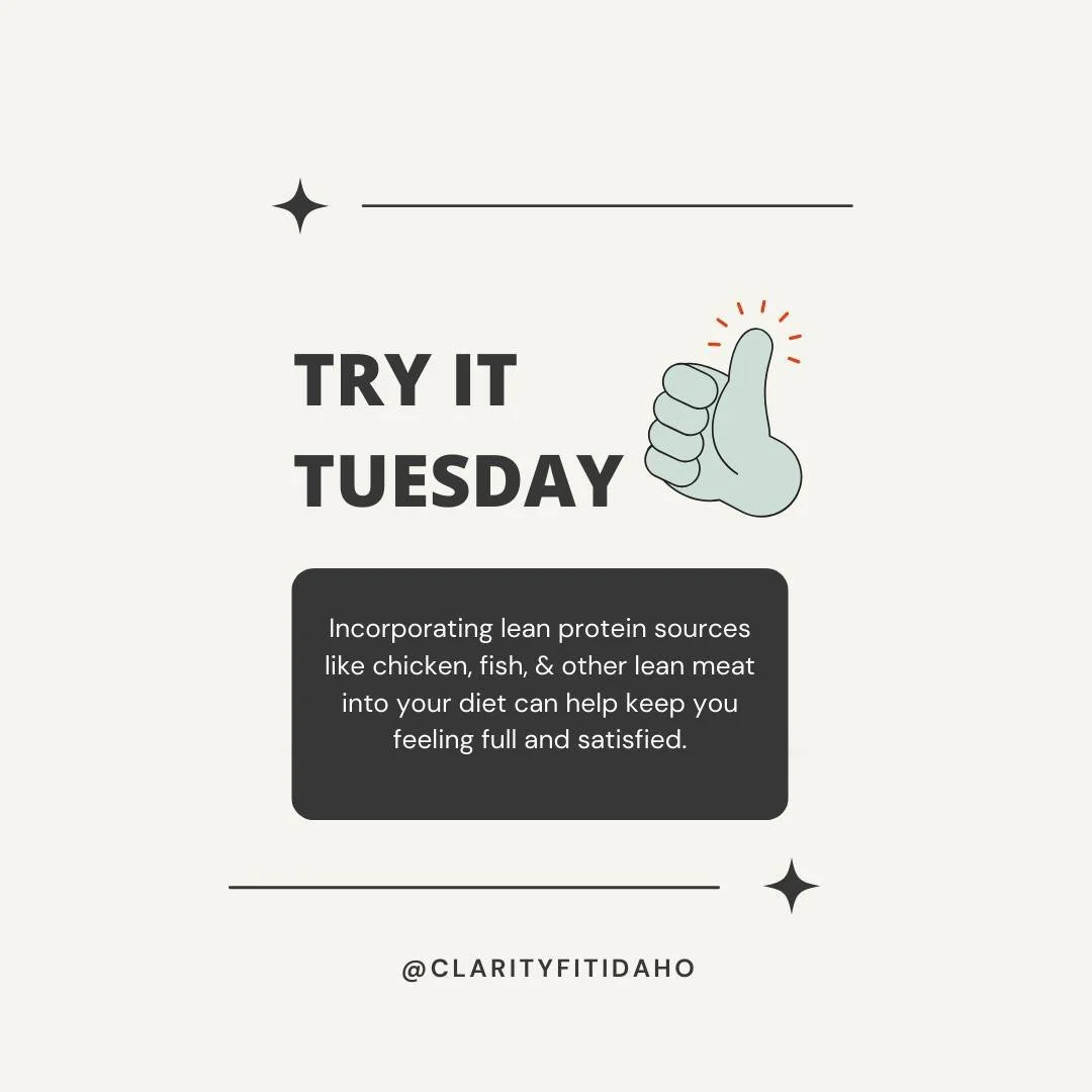 Protein &gt; Processed: Make the change! 🥩 #TryItTuesday #clarityfit #doitforyou #boisegyms #boise #treasurevalleyidaho #fitness