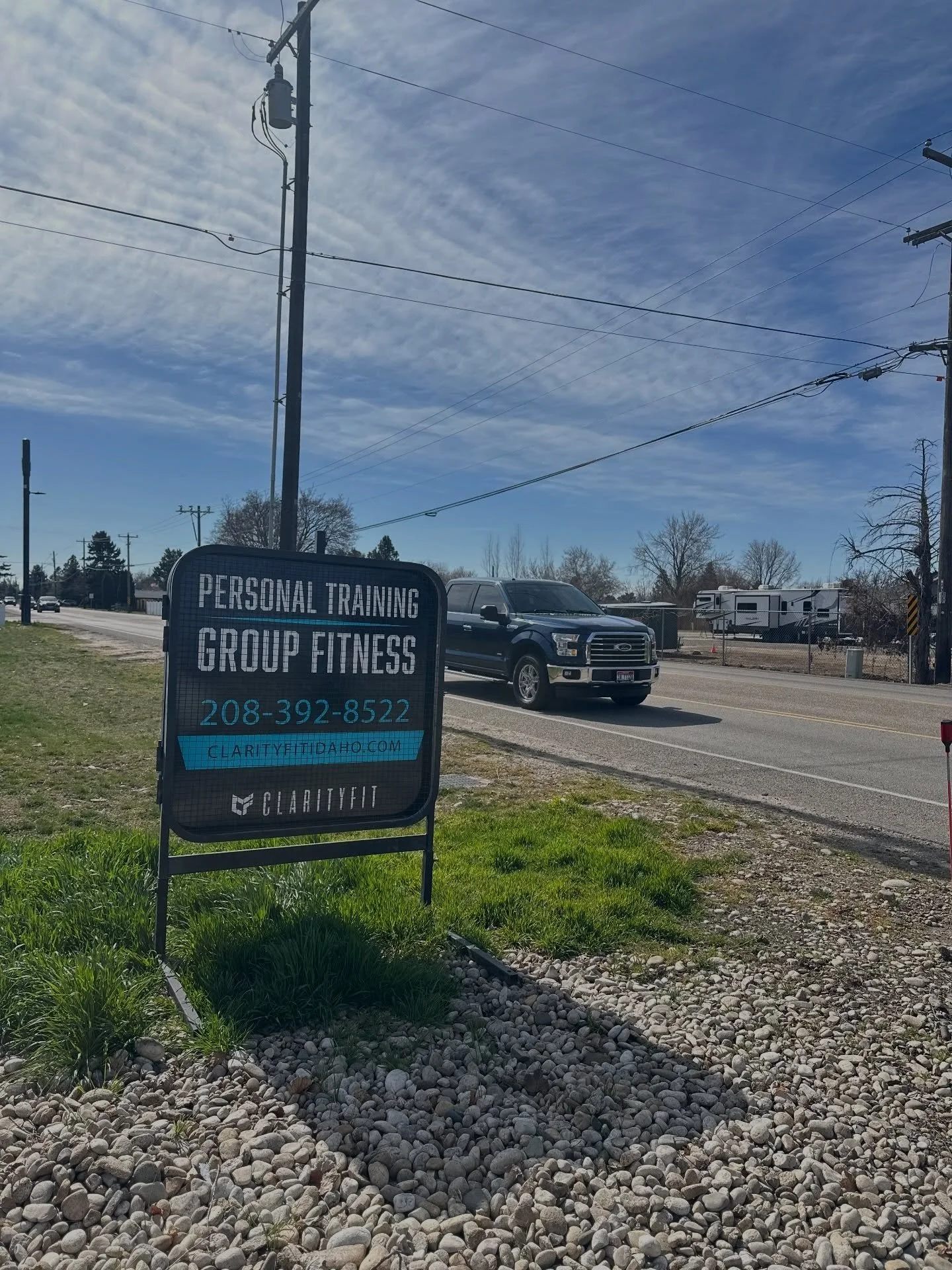 You might&rsquo;ve noticed something new on your drive by 👀

Just a little reminder that we&rsquo;re here&mdash;helping people get stronger every day.

#clarityfit #fitnesscommunity #boisefitness #grouptraining #showupstrong