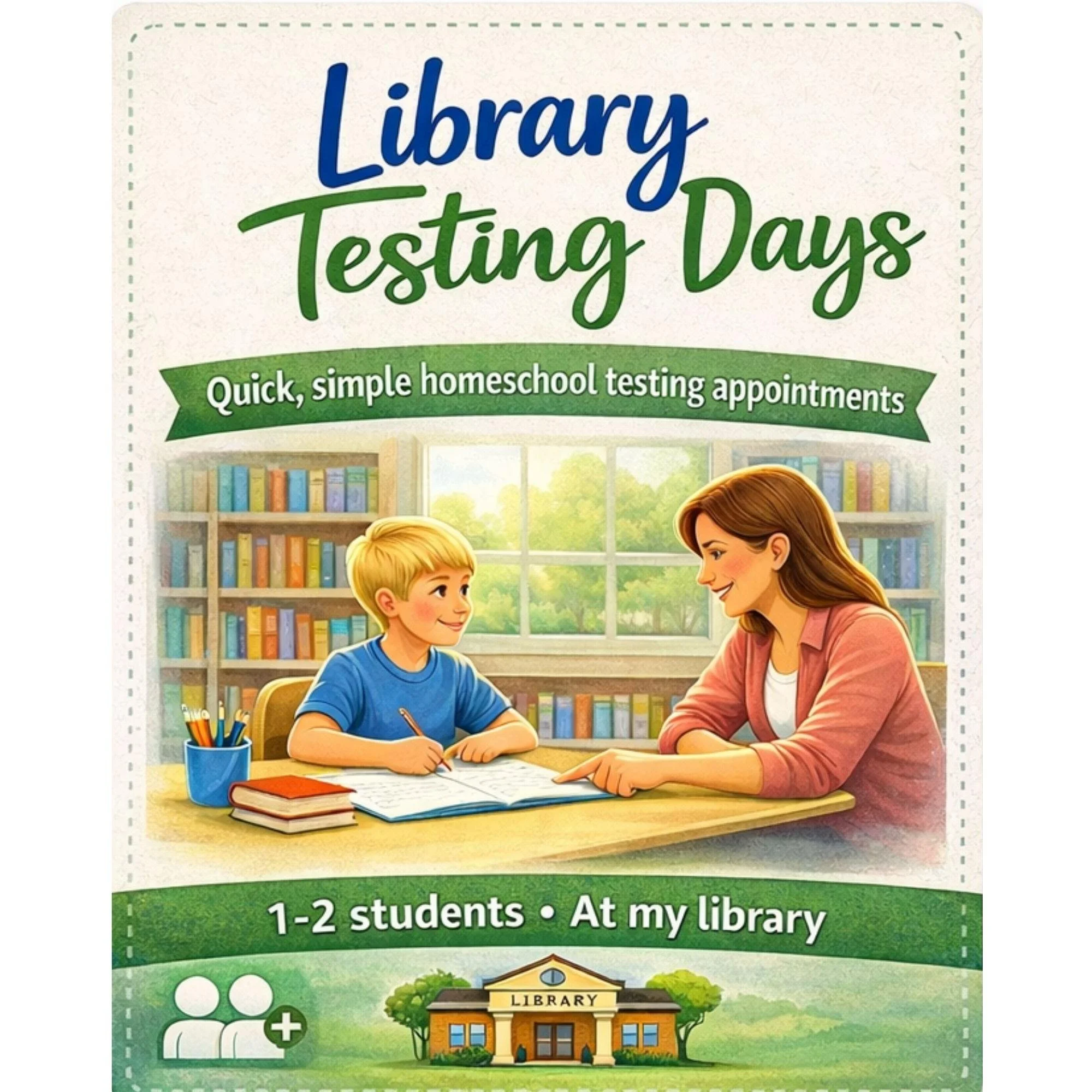 Library PEP Testing & Evaluation Days 