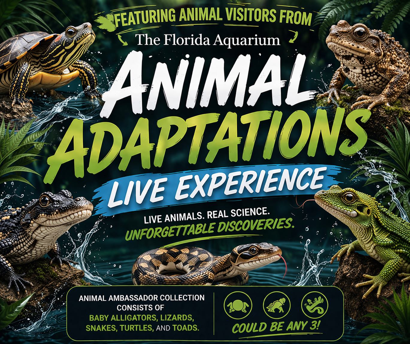 Animal Adaptations Live Experience