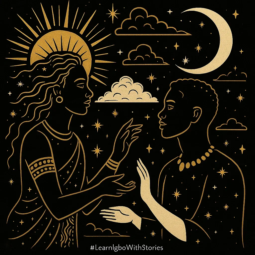 Learn Igbo With The Story of The Origin of Day and Night (Listening Exercise)