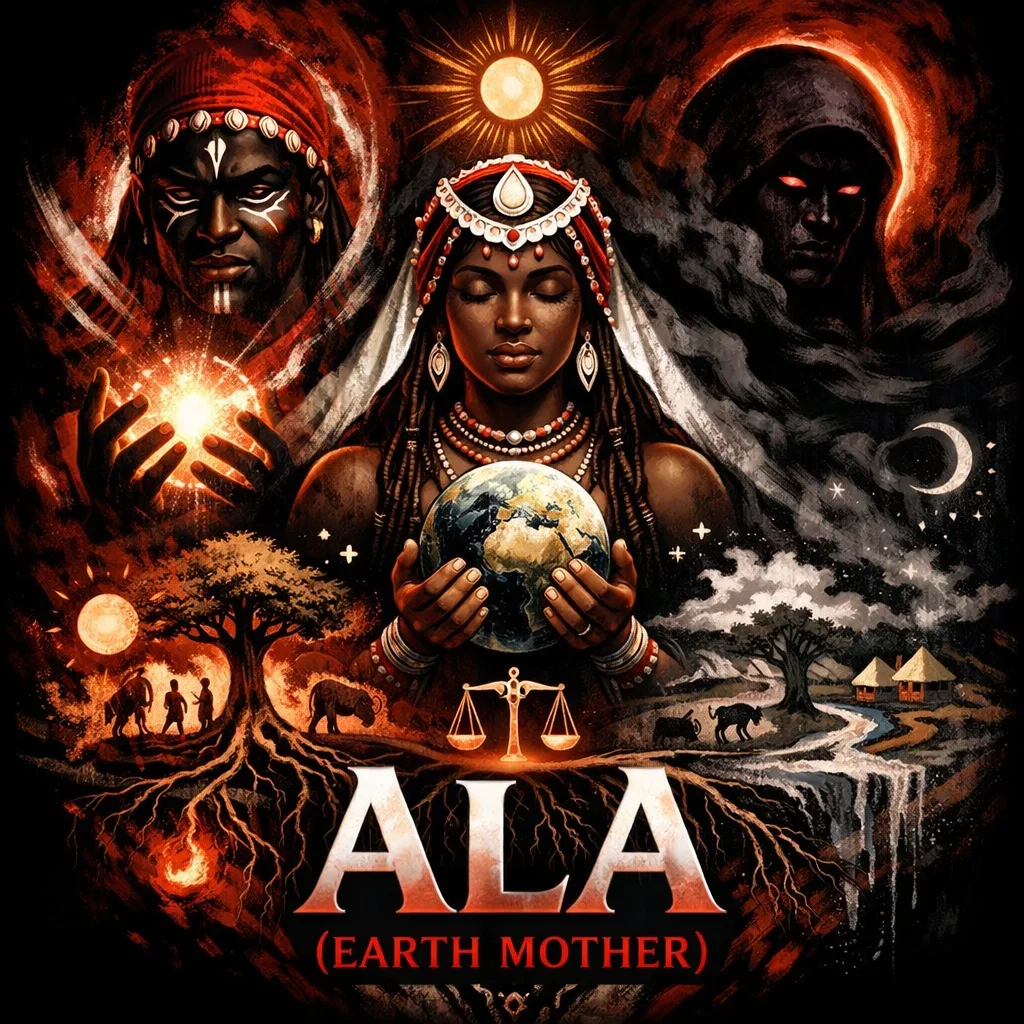 Aka Odii as Ala (Earth Mother) in Afa