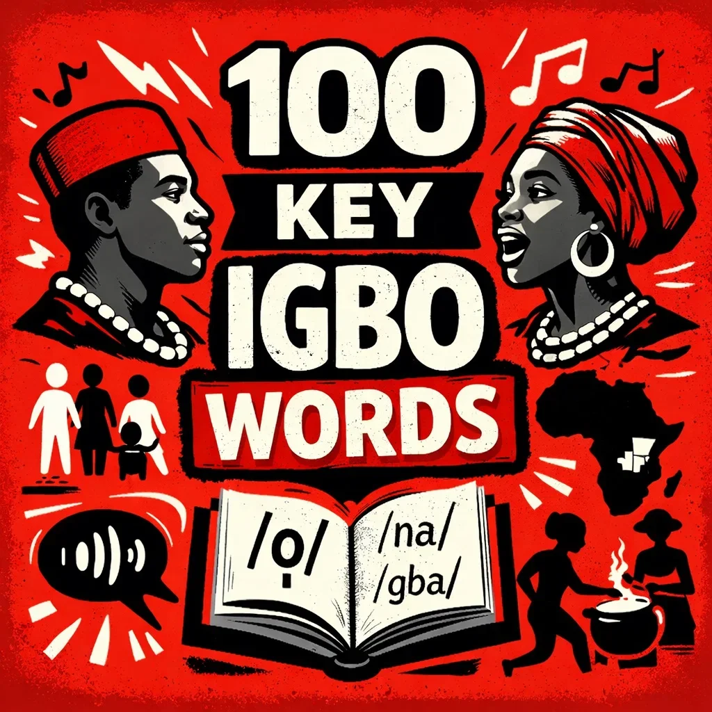 100 Core Igbo Vocabulary Words Every Learner Should Know (with Pronunciation Guides)