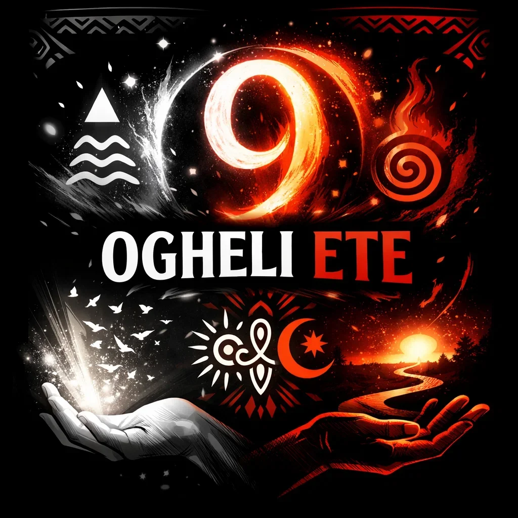 Number 9 as Ogheli Ete in Afa