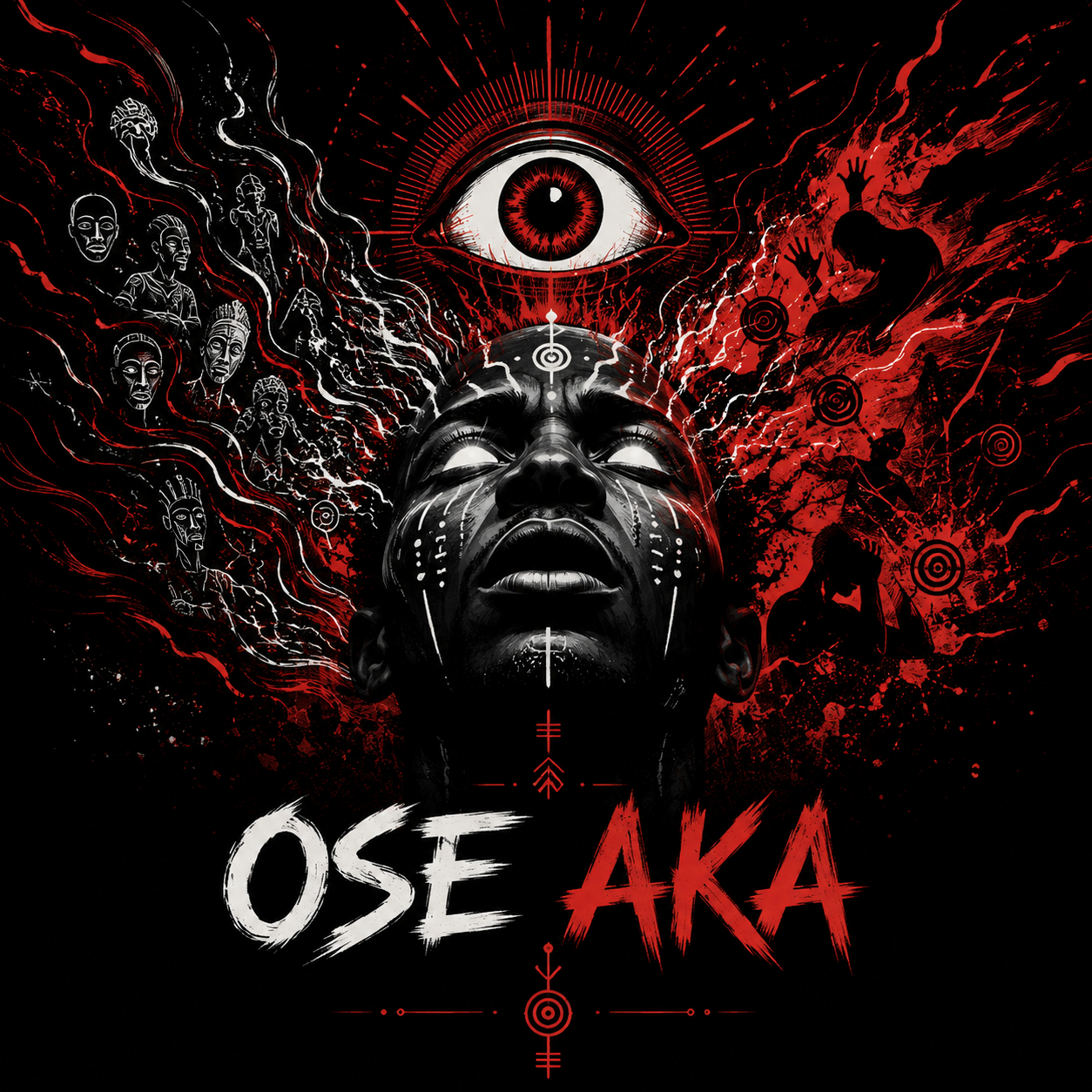 Ose Aka as Madness in Afa