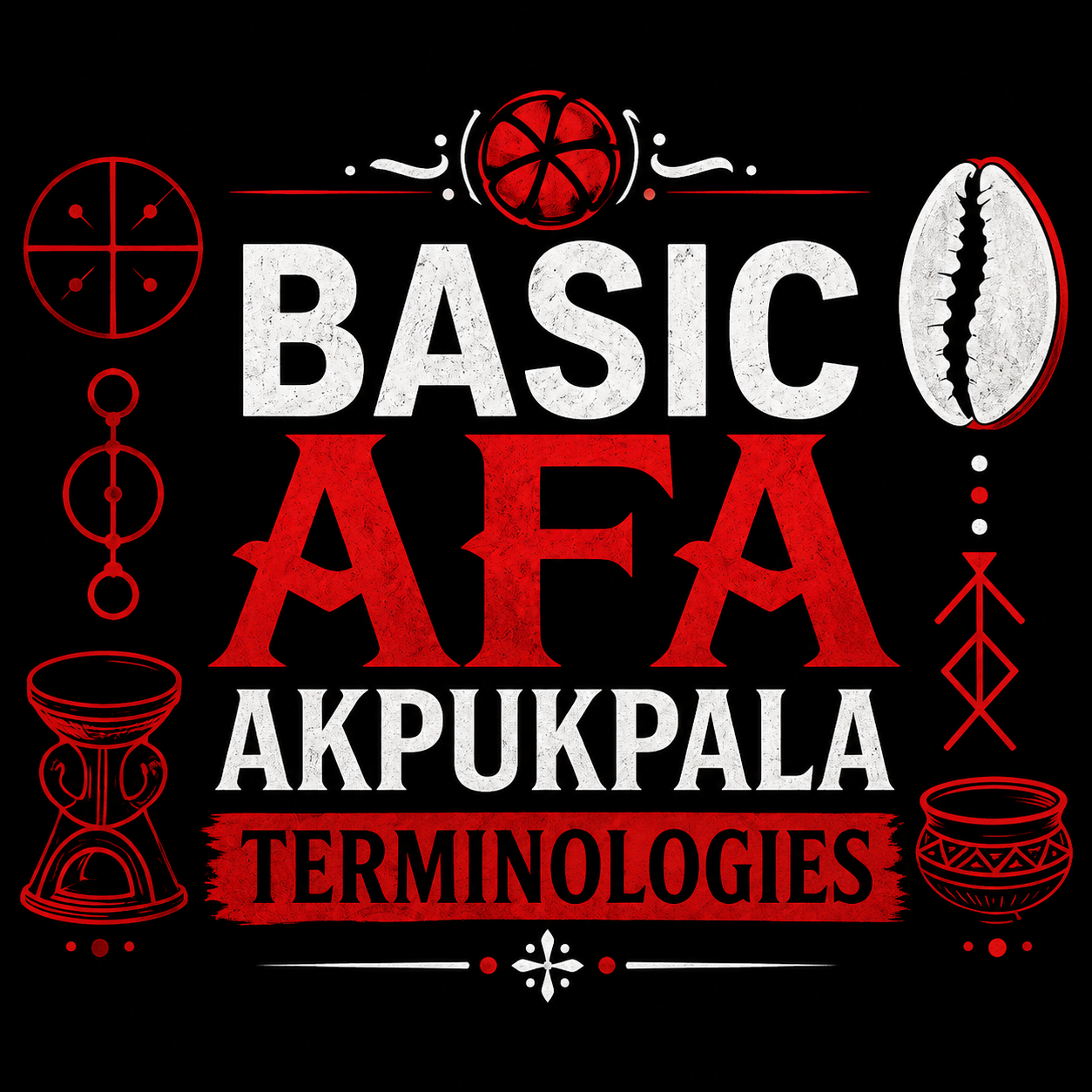 Basic Afa Akpukpala Terminologies Study Guide