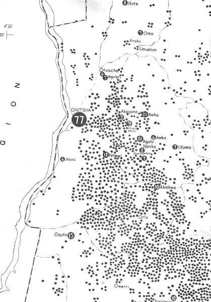 1953 Census Onitsha Vicinity