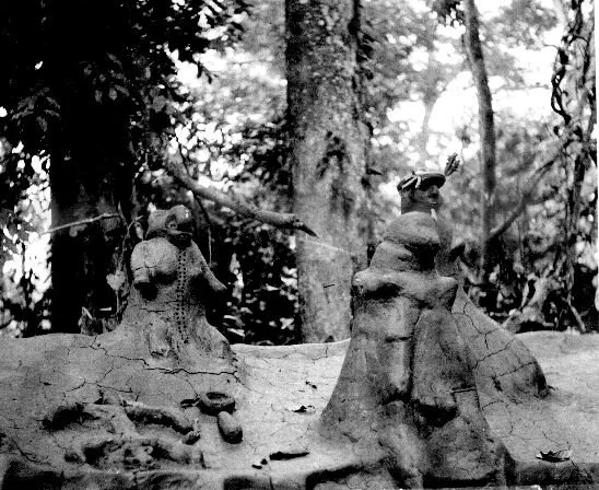 Alusi Tutelary and fertilityjuju — detail, Ishieke, Isu. 📸: G. I. Jones. 