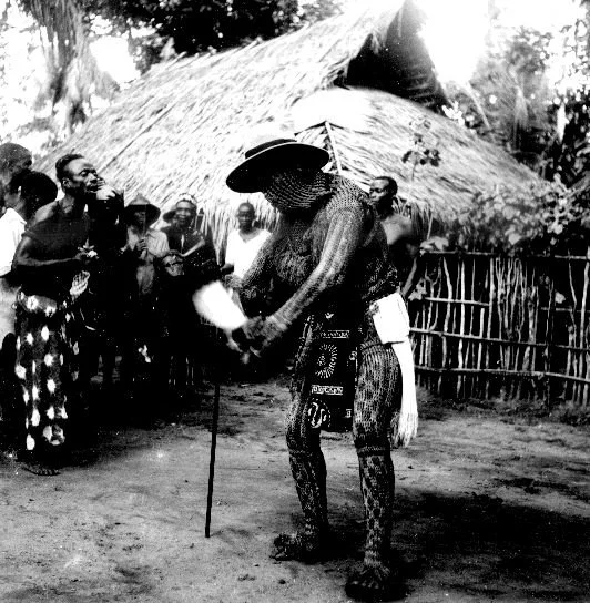 Ekpe (Egbo) Runner Umuahia. 📸: G. I. Jones.