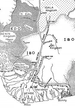 Lower Niger 1972 Map