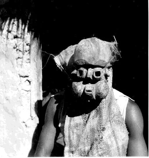 Lugbulu Mask Comic male mask. 📸: G. I. Jones.