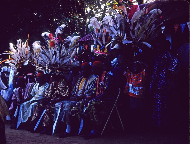 Ofala 1960 Obi Chiefs-obi Okosi 📸: Richard & Helen Henderson.