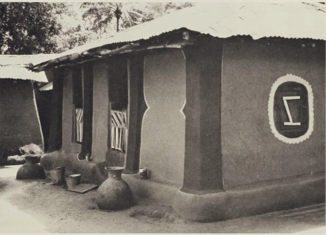 The Azubuike family’s transitional residence in Nnokwa, circa 1966.