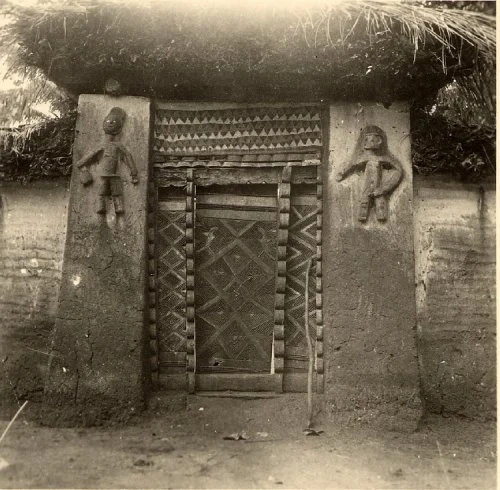 Door to an Igbo compound 1