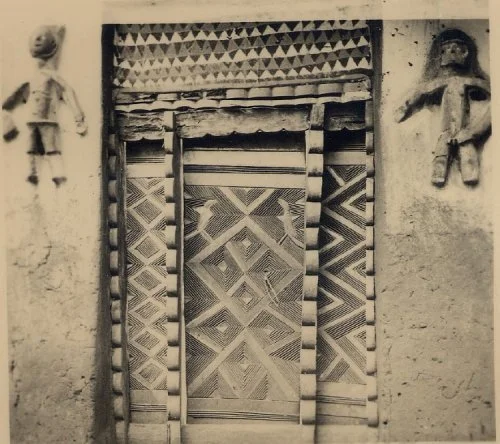 Door to an Igbo compound 2