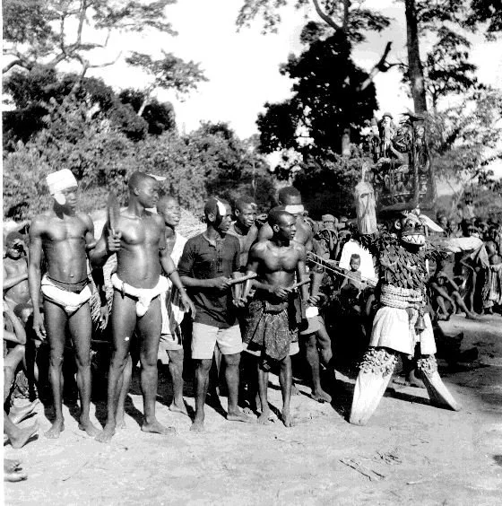 Mgbedike or Agu neche Enyi (leopard/elephant), Nimo. 📸: G. I. Jones.