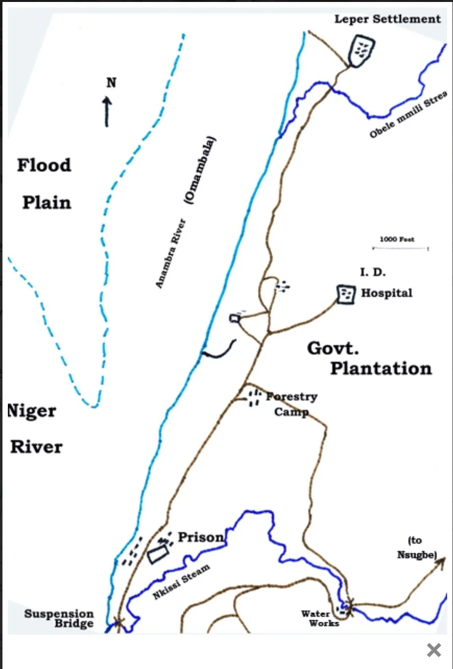 1932 Official map, redrawn in the abstract by RN Henderson in 2016. 