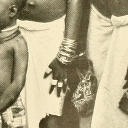 Asaba, turn of the 20th century. Igbo jewellery [cropped].