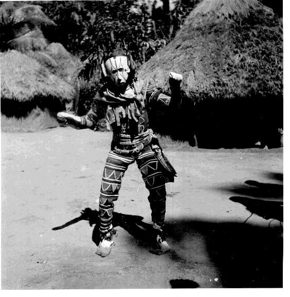 Nwabogho Ehi (heifer) Mmau Masquerade, Amuda village, Isi Ochi. 📸: G. I. Jones.