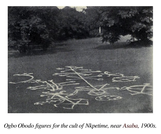 Ogbo Obodo figures for the cult of Nkpetime