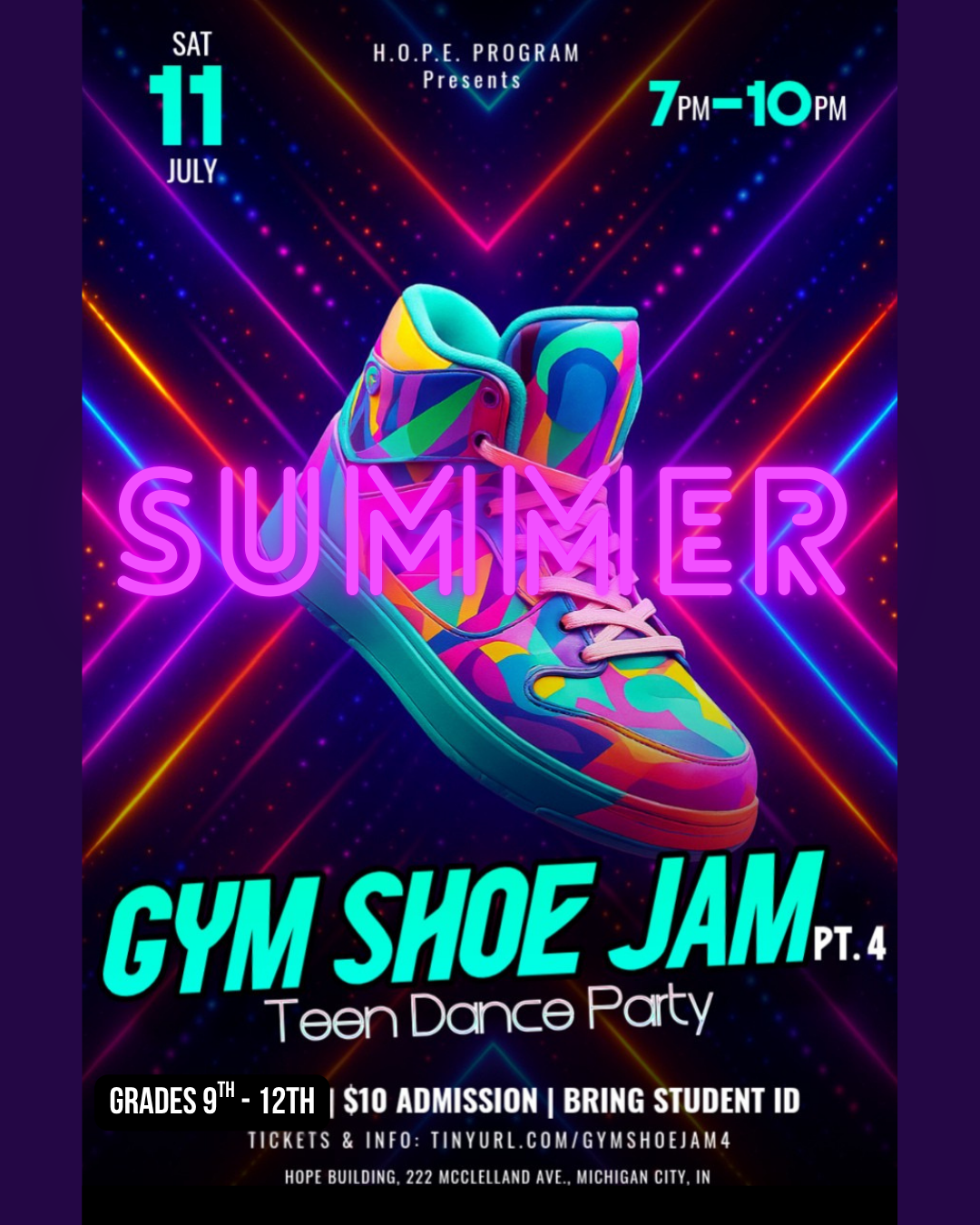 Lace up your kicks and get ready to dance the night away at the ultimate teen dance party!