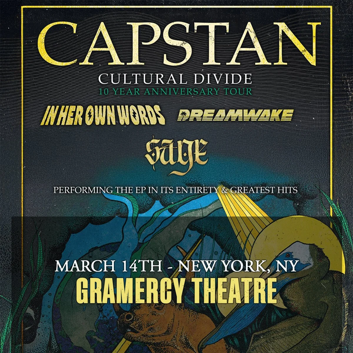 mARCH 14TH - NEW YORK, NY - GRAMERCY THEATRE
