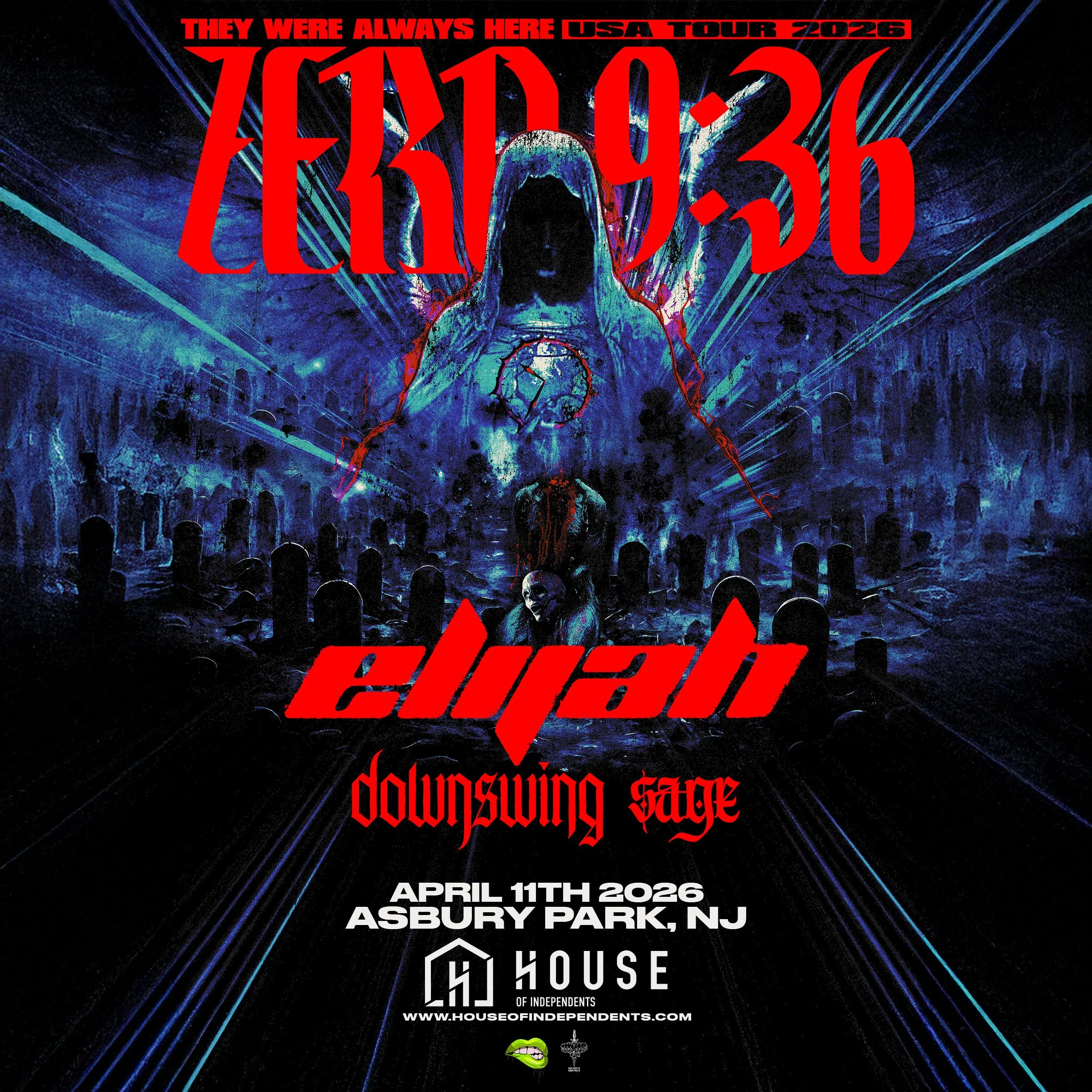 APRIL 11TH - ASBURY PARK, NJ - HOUSE OF INDEPENDENTS