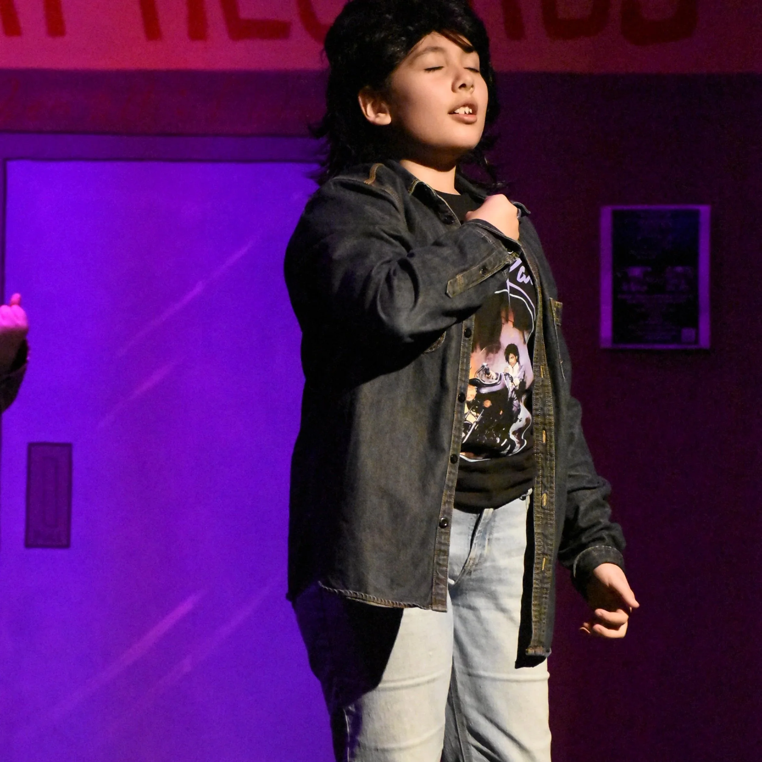 Ava as Drew/Rock of Ages 2025