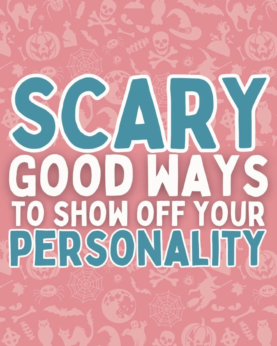 The only thing scarier than showing up as your full authentic self on social media is all of the connections you miss when you don't. 👻

At the end of the day- you're not your business. You're yourself. 

People aren't working with your business- th