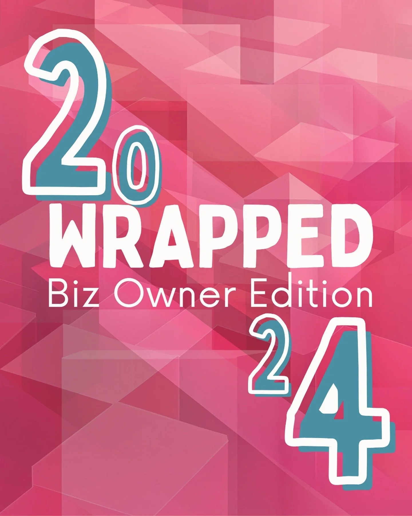 It&rsquo;s that time of year again🤪

(Total side note- but can we talk about how UGLY the Spotify wrapped design this year?? Last years was immaculate.)

Idk about you- but 2024 FLEW by for me✈️💨

As a biz owner you know all too well the pressures 