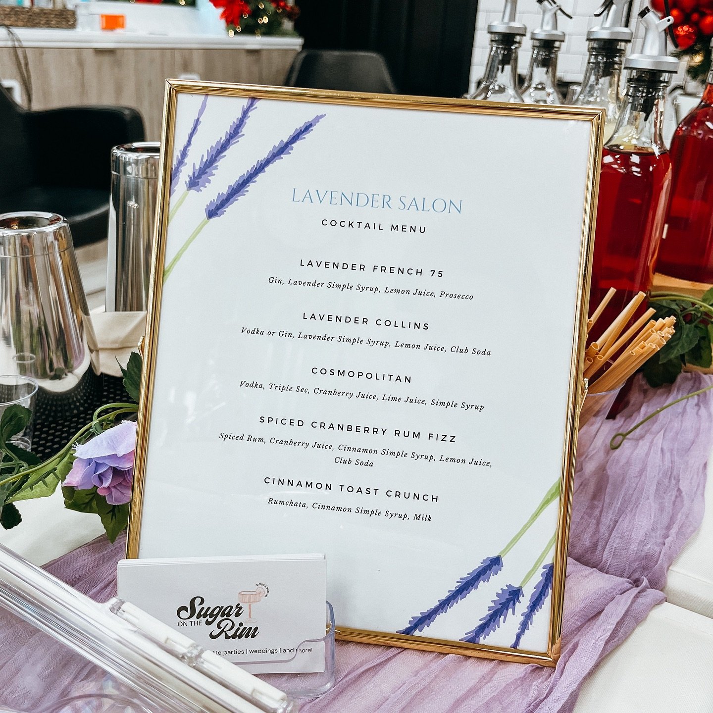 🌿✨ Last night at @lavendersalon_inc was EVERYTHING ✨🌿

We brought the cocktails, the good vibes, and whole lot of laughter to an unforgettable mixology class. 

From learning how to craft insta-worthy drinks to sharing cheers (and maybe a few cockt