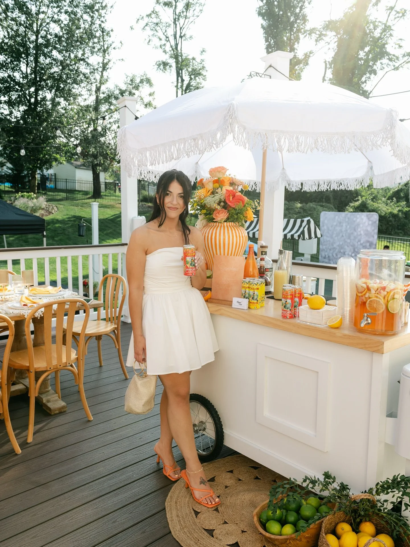 when we say no detail was missed &hellip; we&rsquo;re not kidding 🍋🍋&zwj;🟩🍑🍊

This past weekend we brought la dolce vita to Gianna&rsquo;s bridal shower &mdash; complete with blood orange margaritas, old fashioneds, espresso martinis and her ver