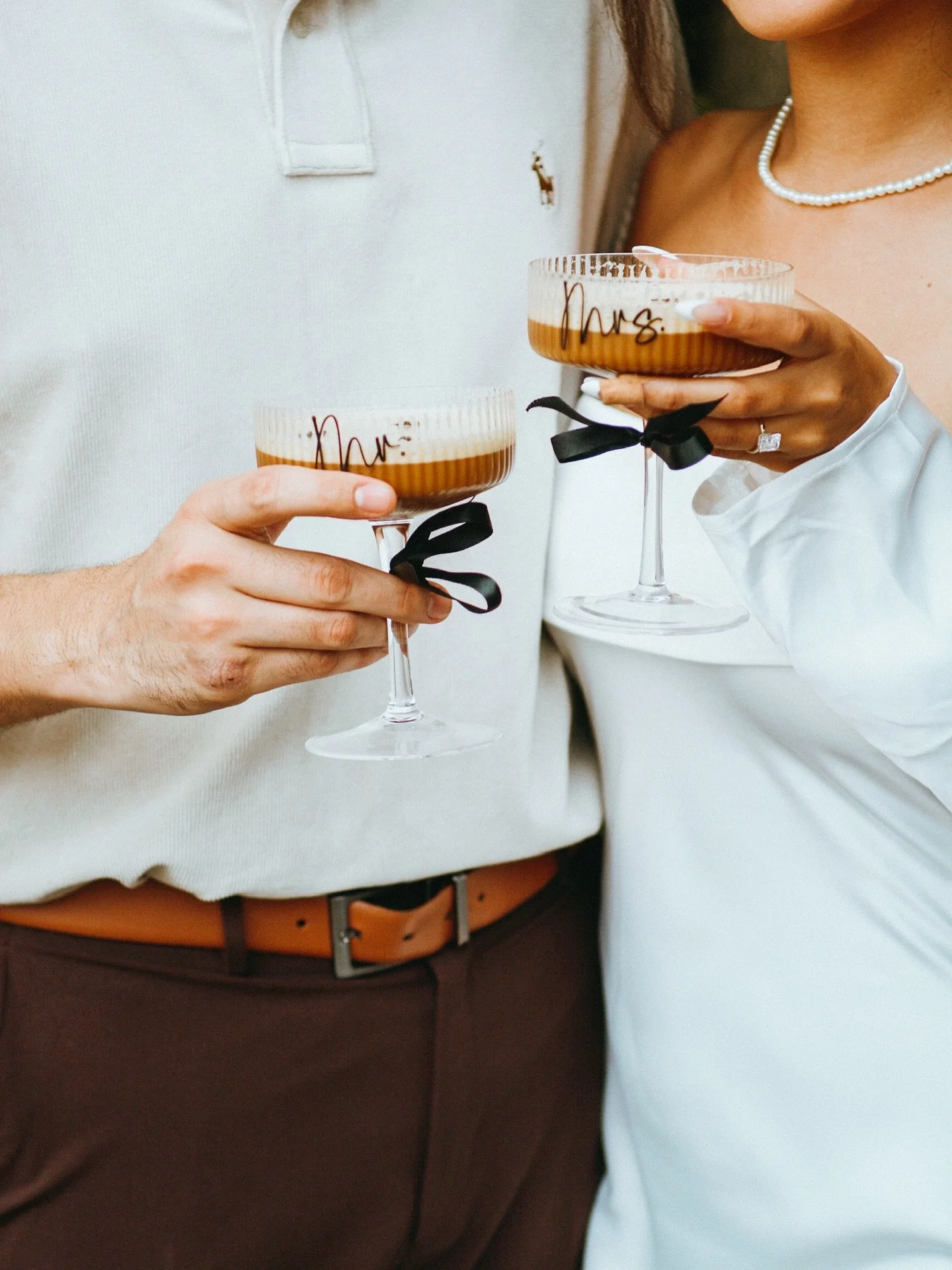 Love was *brewing* for Cassandra & Brayan’s engagement party 🍸✨☕️
Our mobile espresso cart (with our espresso martini add on, of course 😉) added just the right amount of buzz to a perfect afternoon. 
Congrats to the future Mr. and Mrs!