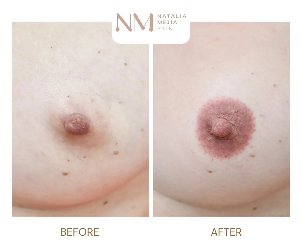 areola nipple tattoo areola shape