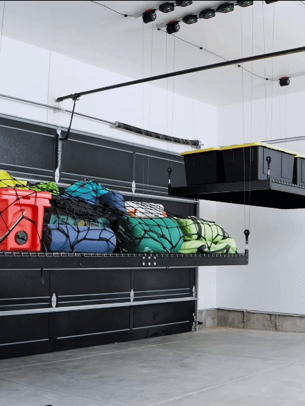 SmarterHome 4x8 Platform Lifter Garage-VID-3x4.gif